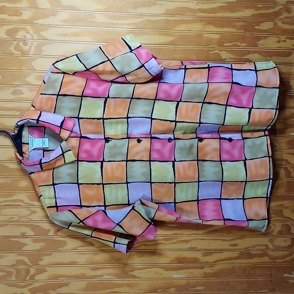 Kim Rogers button down blouse